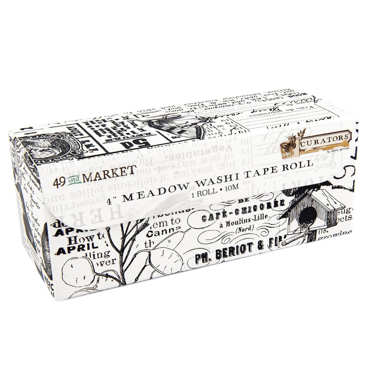 49 And Market Curators Essential 4&#x22; Meadow Washi Tape Roll